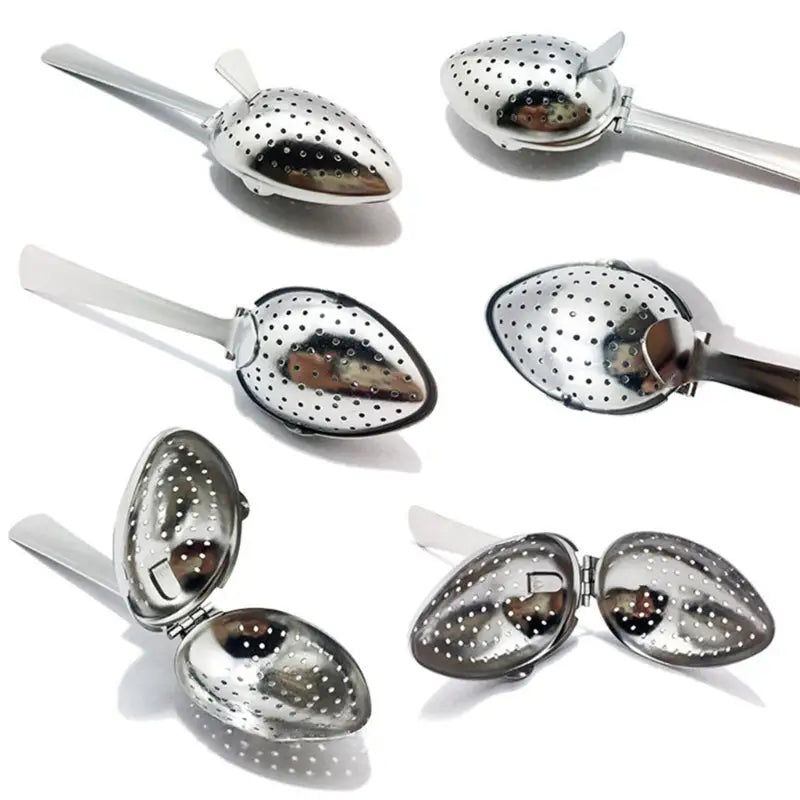 Tea infuser spoon with fine mesh for tea