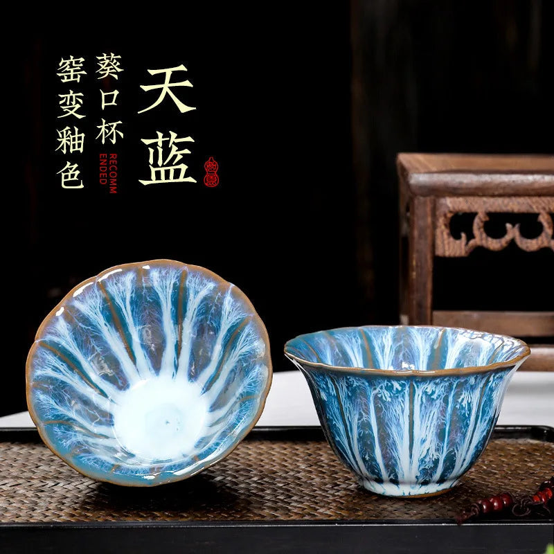 Tenmoku Glaze Tea Cup - view 11