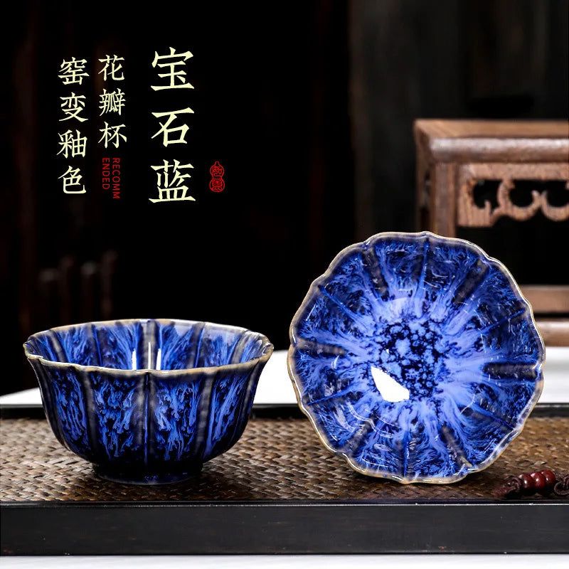 Tenmoku Glaze Tea Cup - view 14