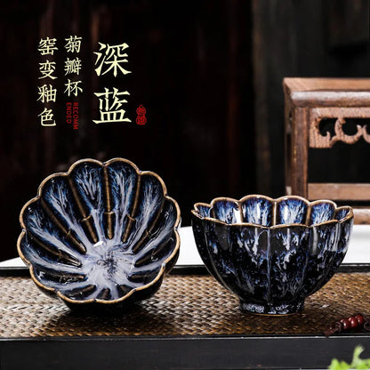Tenmoku Glaze Tea Cup - view 15