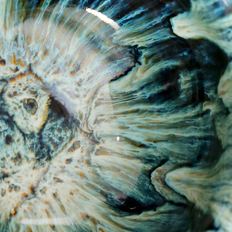 Tenmoku Glaze Tea Cup - view 2