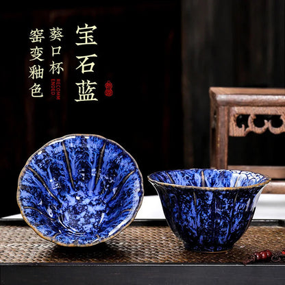 Tenmoku Glaze Tea Cup - view 6
