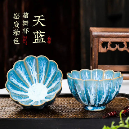 Tenmoku Glaze Tea Cup - view 9