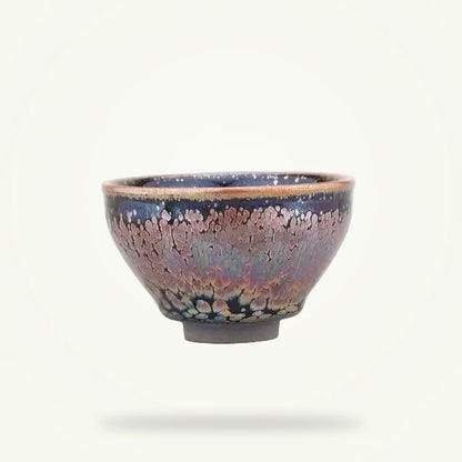 Tenmoku matcha bowl handcrafted stoneware chawan 130 ml product shot