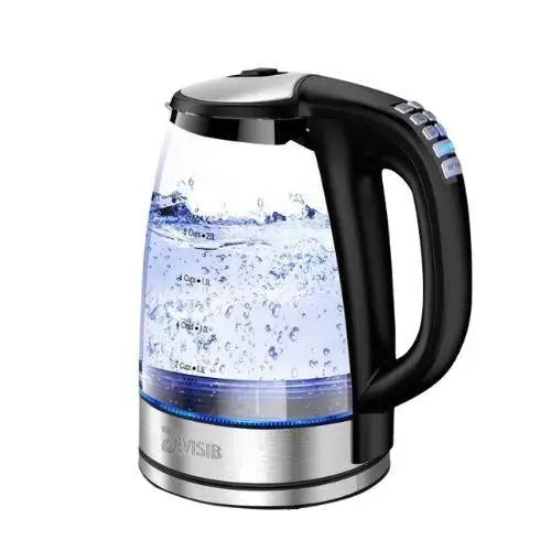 Transparent electric kettle with temperature control