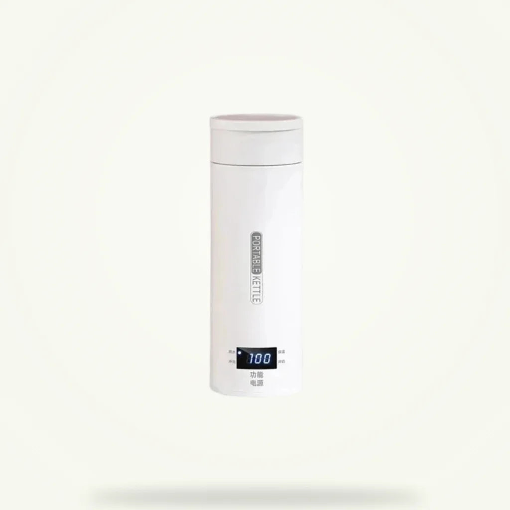 Travel Electric Kettle 450ml Stainless Steel, product photo on a plain background