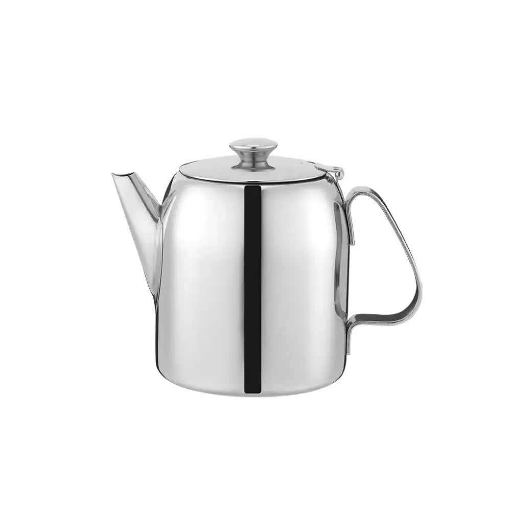 580ml small stainless steel teapot with infuser for solo brewing