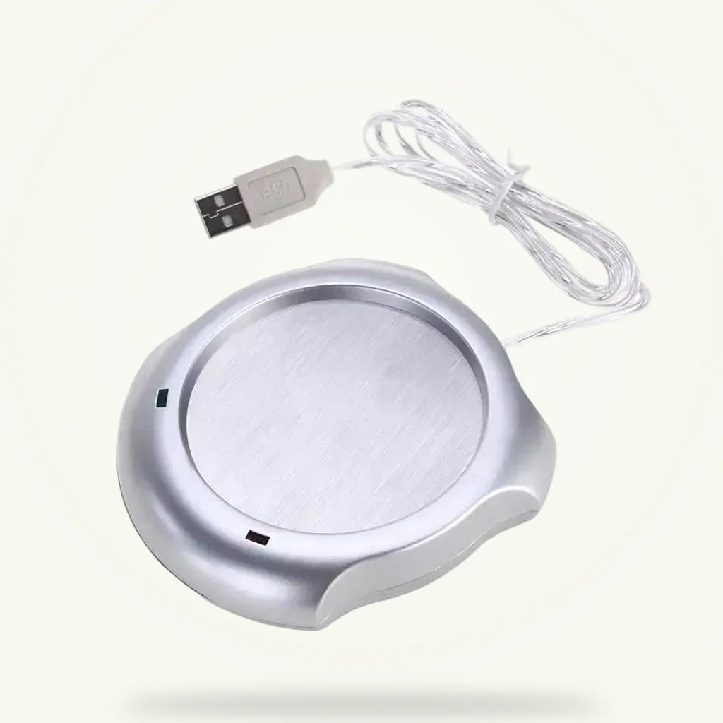 USB Mug Warmer for Coffee and Tea, product photo on a plain background