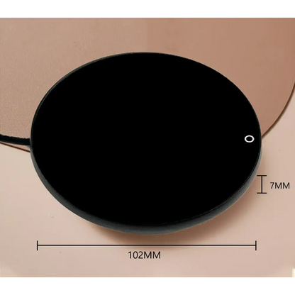 USB mug warmer with touch control and light