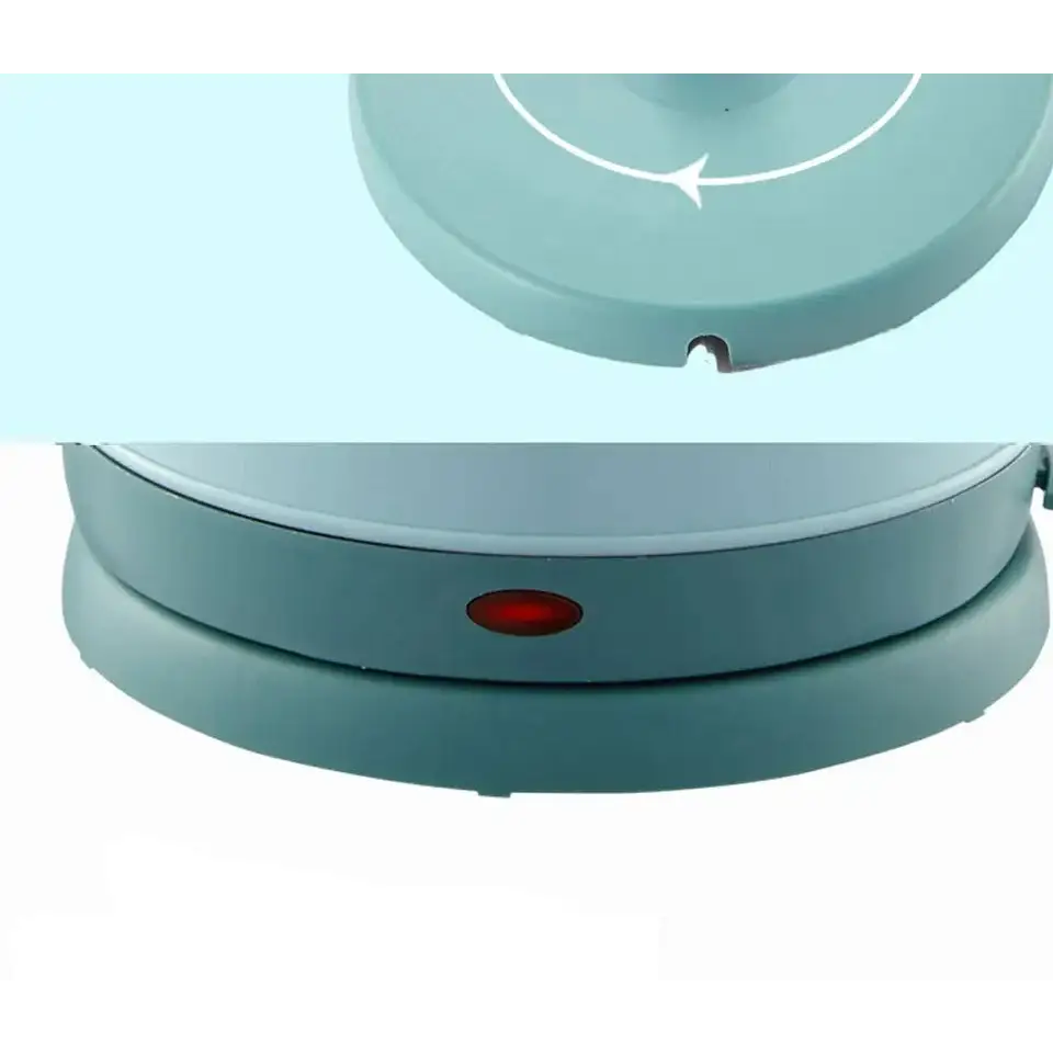 Electric teapot 1.7L with cordless power base and cord storage underneath