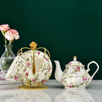 vintage-english-porcelain-teapot-set-with-floral-design-and-gold-trim Oxford Vintage