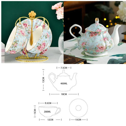 vintage-english-porcelain-teapot-set-with-floral-design-and-gold-trim Windsor Classic