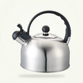 Vintage Stainless Steel Whistling Tea Kettle 2.5L