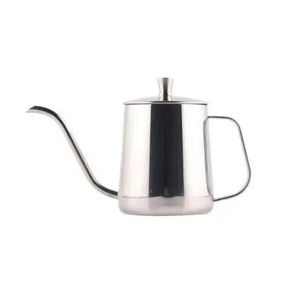 Gray matte swan neck kettle 350ml without insulated handle
