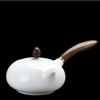 white-ceramic-teapot-for-one 185 ml