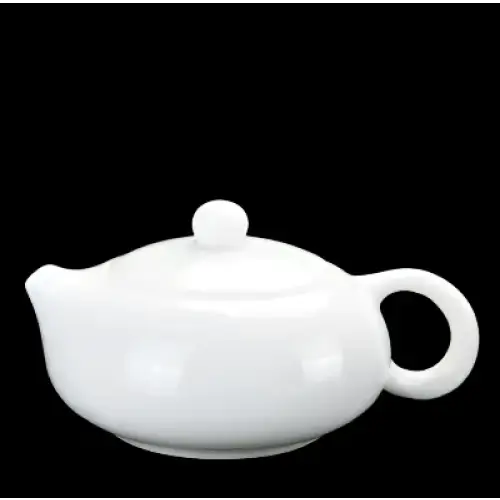 White ceramic teapot 180ml size