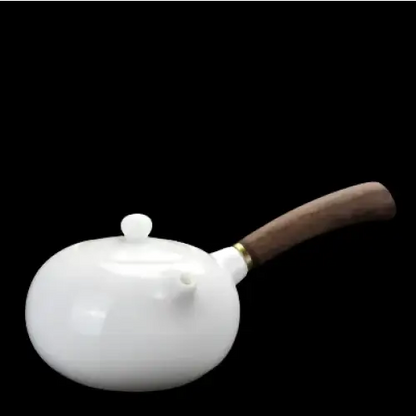 White ceramic teapot 200ml size