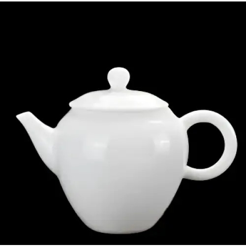 White ceramic teapot 270ml size