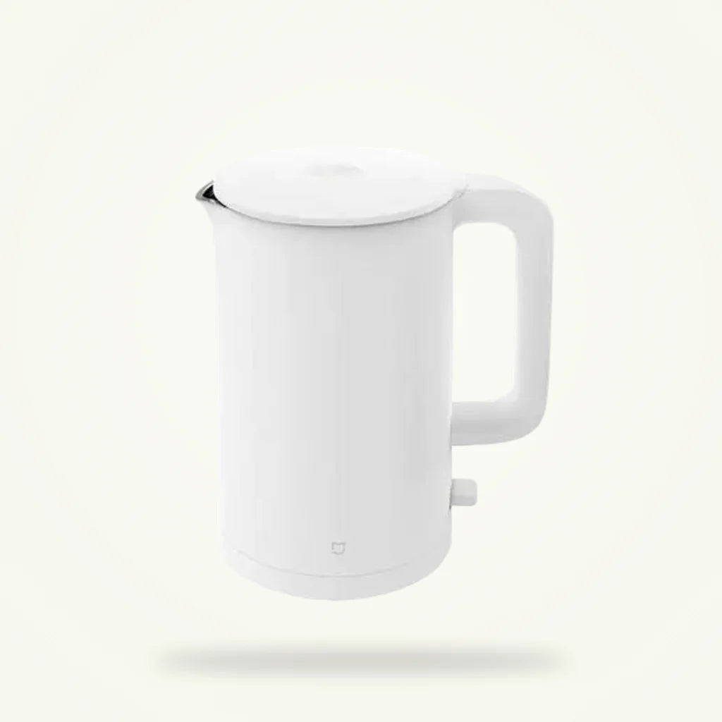 White Electric Kettle 1.5L 1800W Fast Boil, Cool Touch, product photo on a plain background