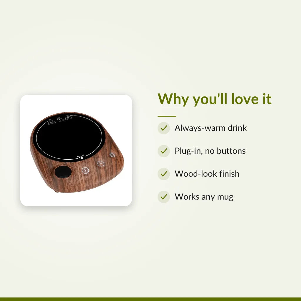 Wood Electric Mug Warmer : Why you'll love it