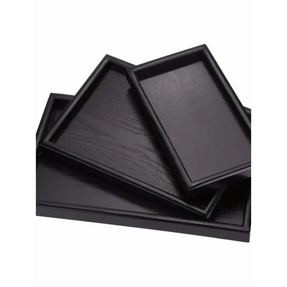 Wooden tea tray for serving tea