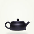 Yixing Black Clay Teapot with Flower Motif, 200ml