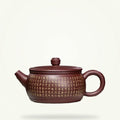 Yixing Clay Teapot with Chinese Calligraphy, 260 ml