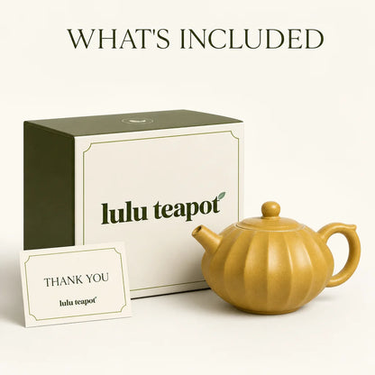 Yixing Zisha Purple Clay Teapot 230ml : packaging concept (non contractuel)