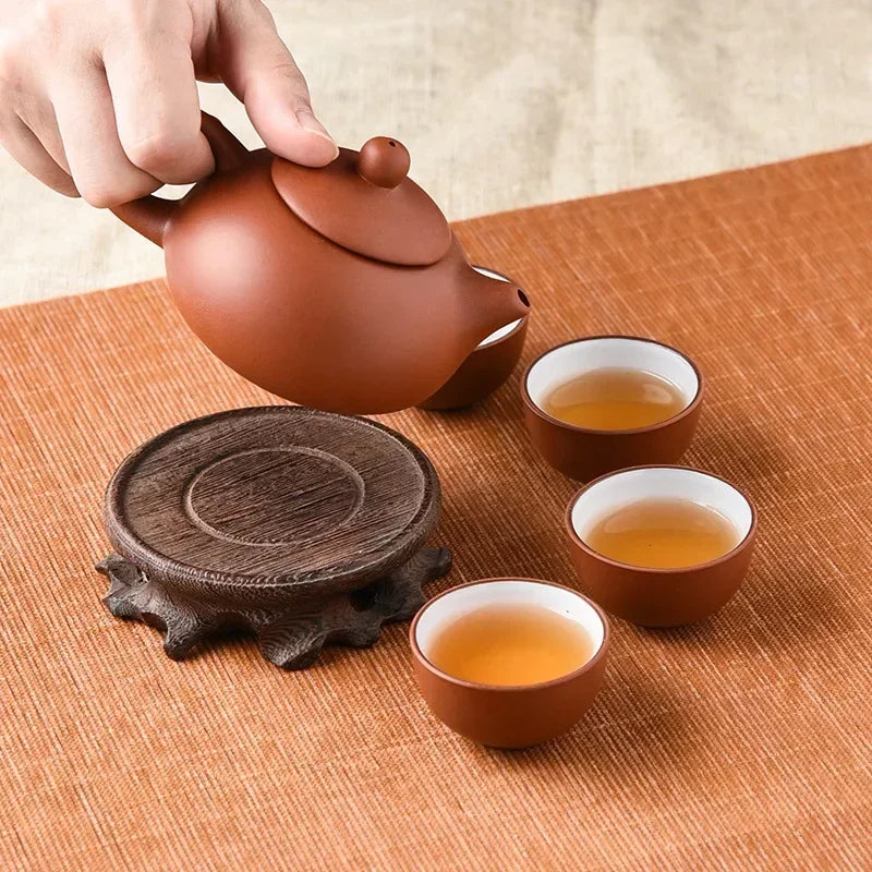 Zisha Gongfu Tea Set, 5 Pieces - view 2
