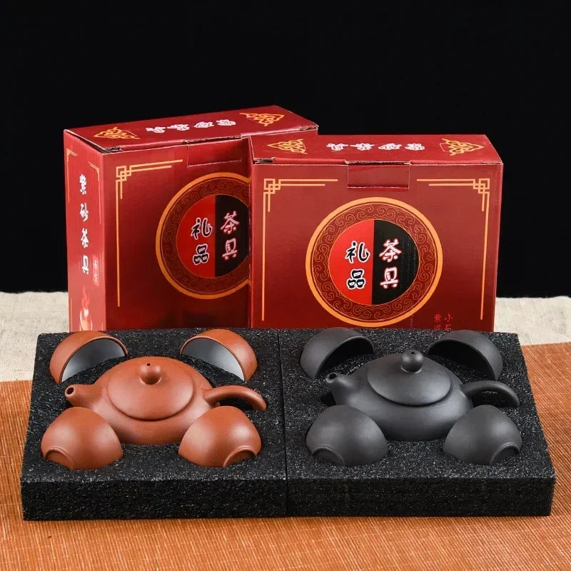 Zisha Gongfu Tea Set, 5 Pieces - view 4
